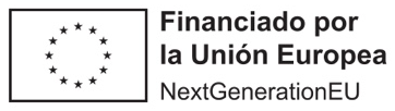 Financiado por la Unión Europea, NextGenerationEU